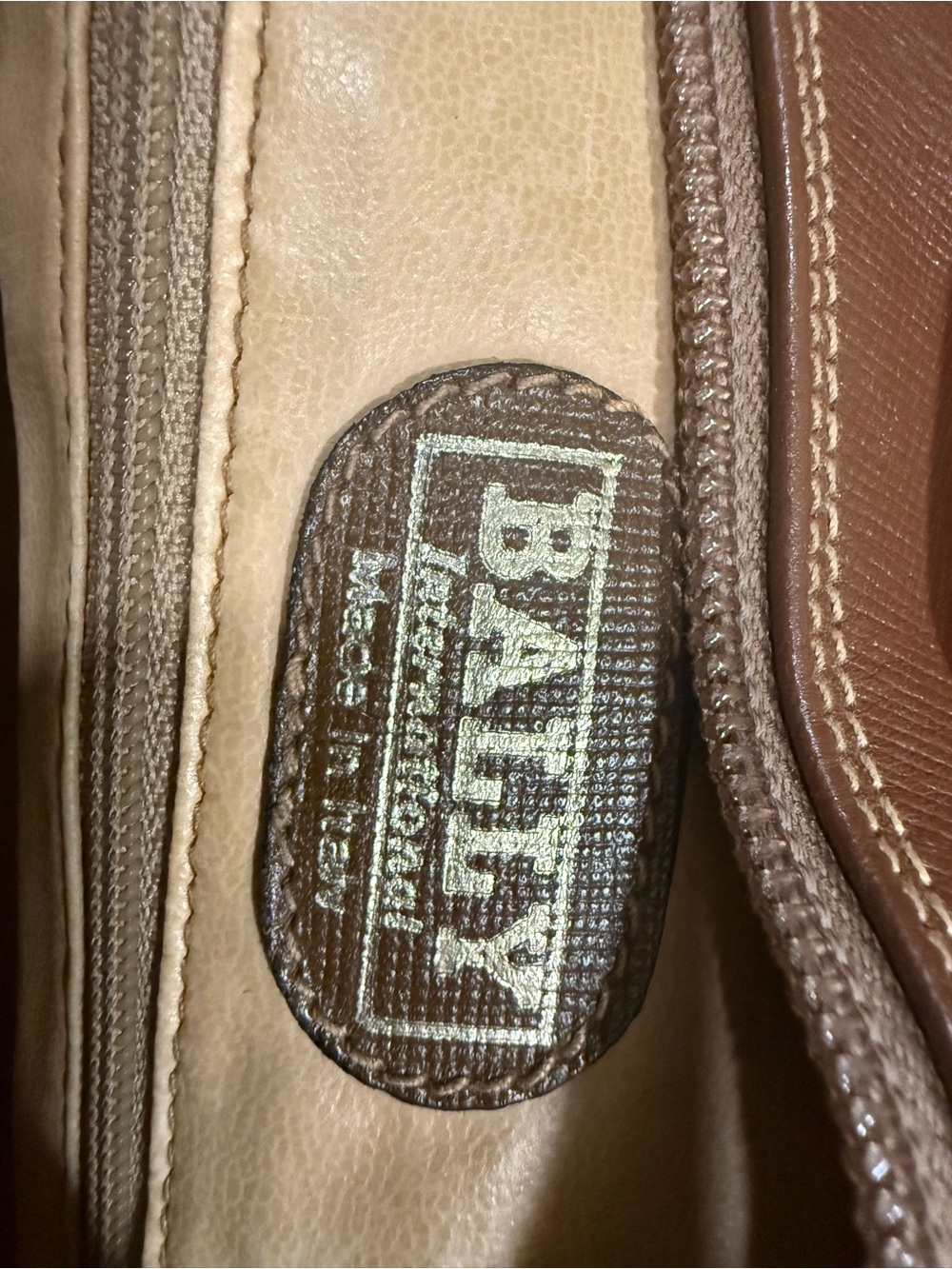 Vintage Bally Monogram Crossbody Bag Brown Coated Canvas Leather Italy - Picture 4 of 11